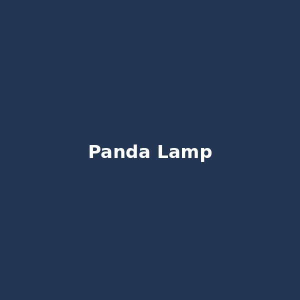 Pandos naktinė lemputė